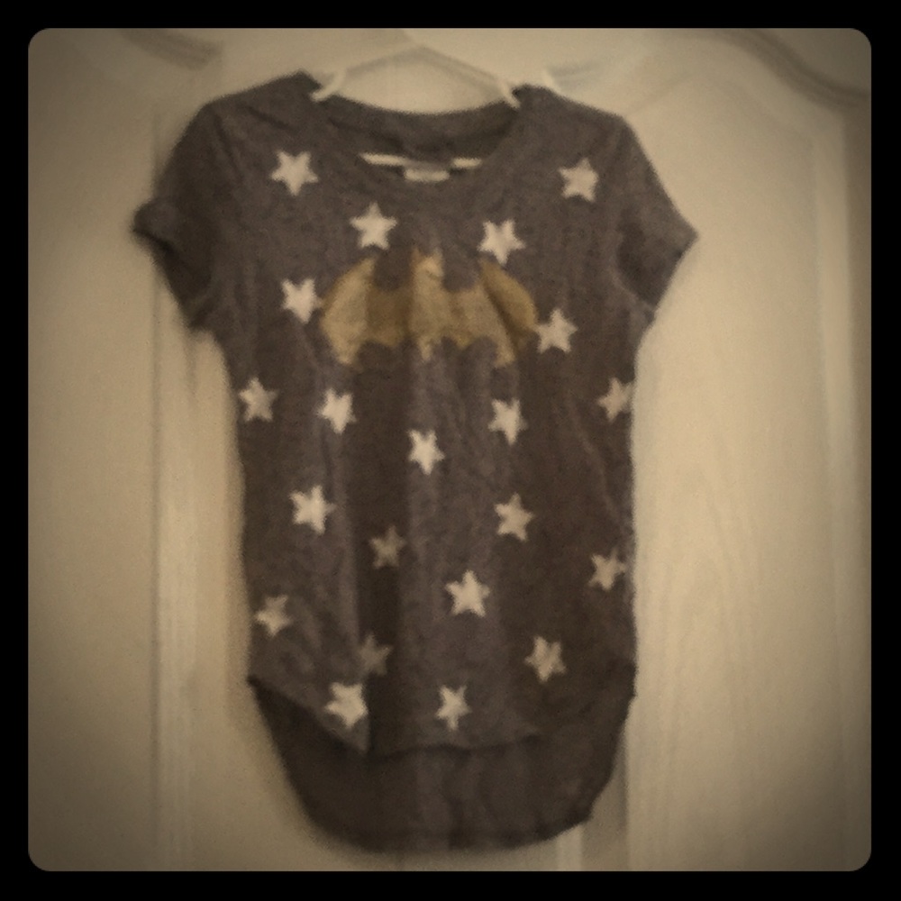 Girls Batman shirt.